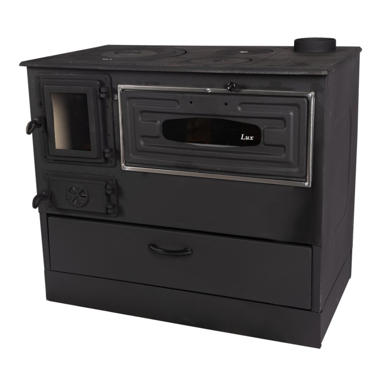 Soba pe lemne 9kW Grand Fantazia Lux, cos dreapta