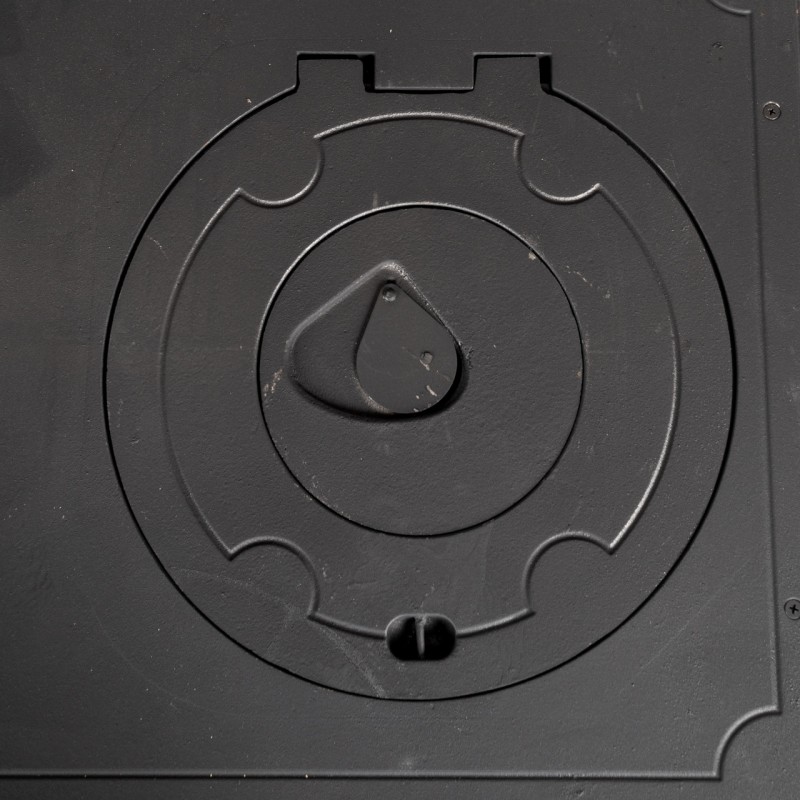 Soba pe lemne 9kW Grand Fantazia Lux, cos stanga