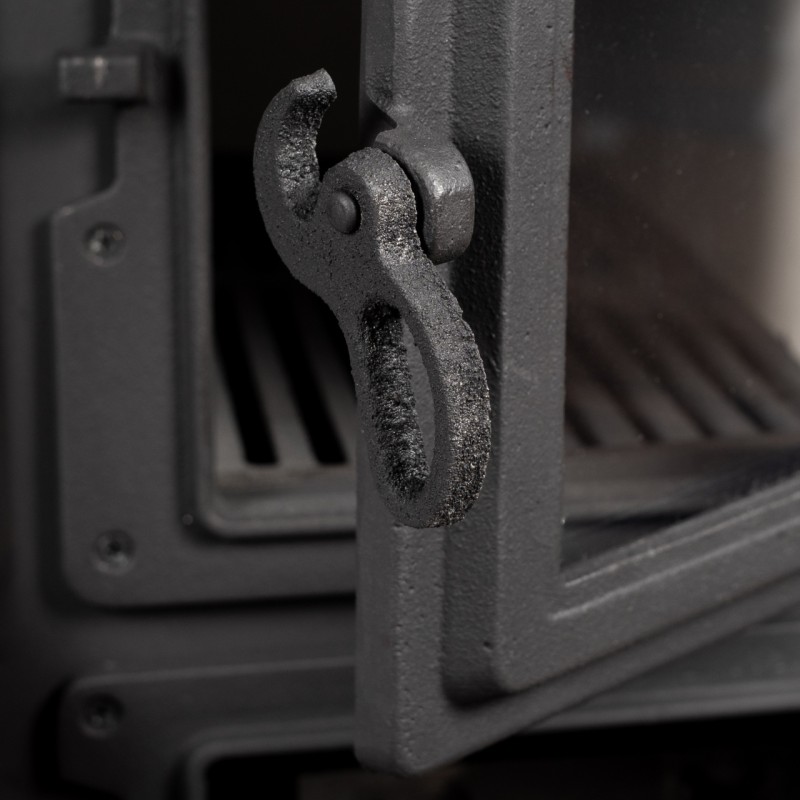 Soba pe lemne 9kW Grand Fantazia Lux, cos stanga