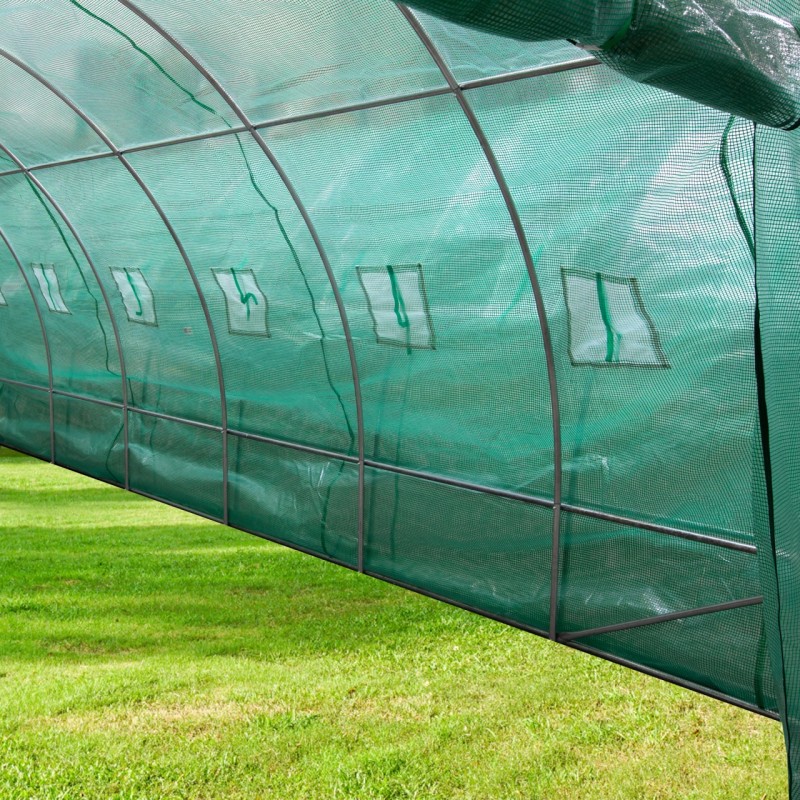 Solar/Sera Micul Fermier 10x4x2.5m , polietilena, densitate 140g/mp UV4