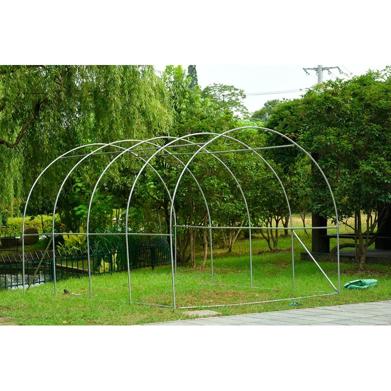 Solar/Sera Micul Fermier 4x2x2m , polietilena, densitate 140g/mp UV4