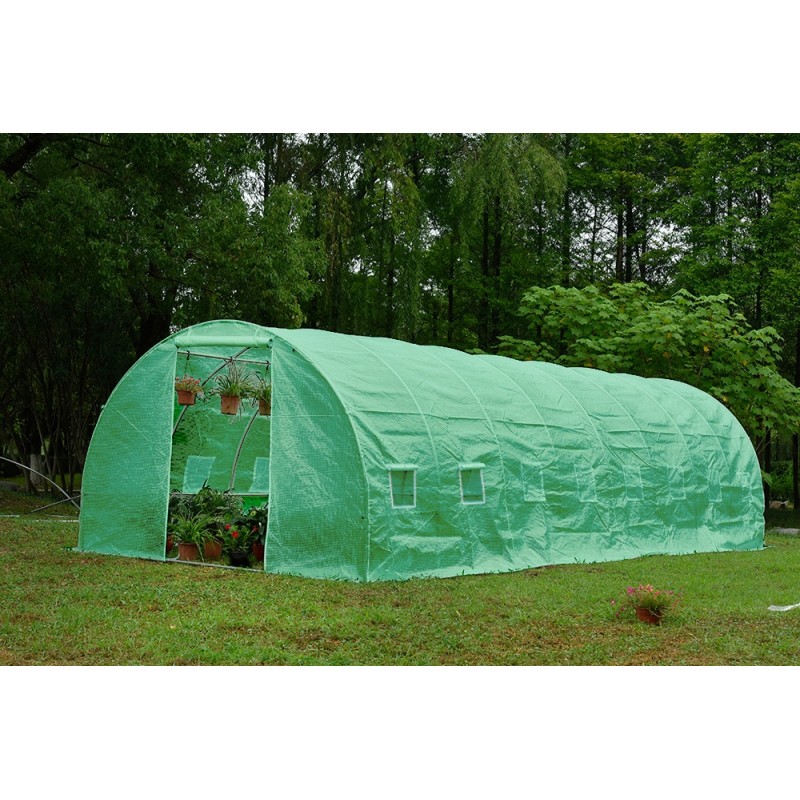 Solar/Sera Micul Fermier 8x3x2m , polietilena, densitate 140g/mp UV4