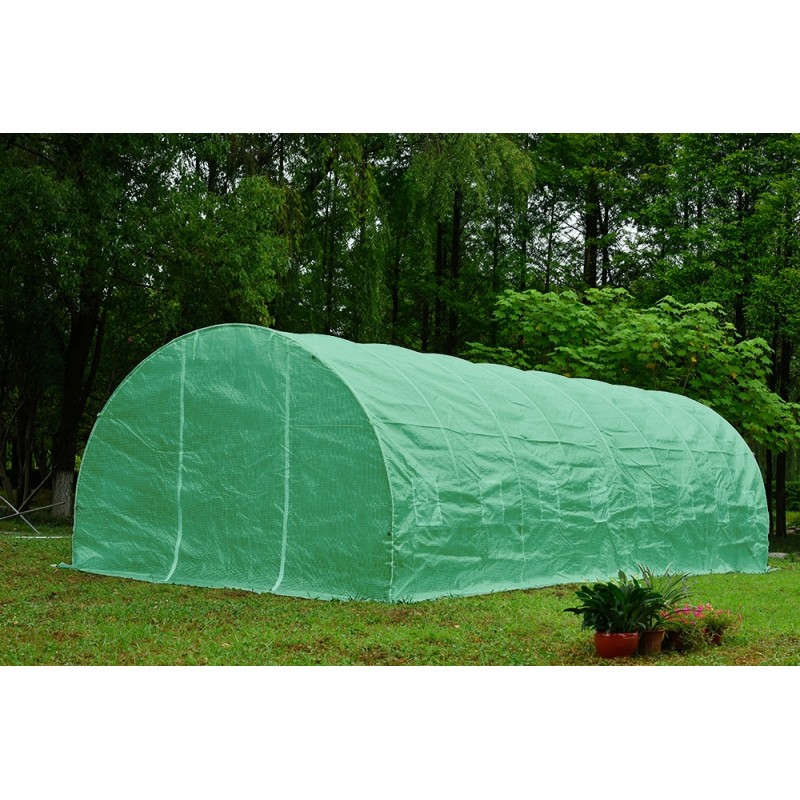 Solar/Sera Micul Fermier 8x3x2m , polietilena, densitate 140g/mp UV4