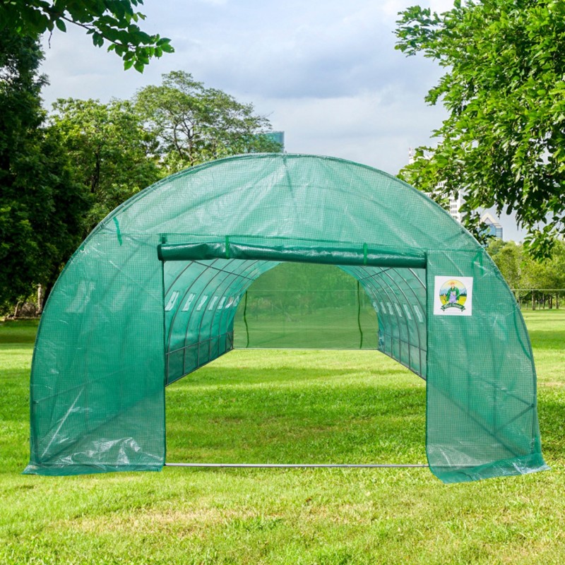 Solar/Sera Micul Fermier 8x4x2.5m , polietilena, densitate 140g/mp UV4