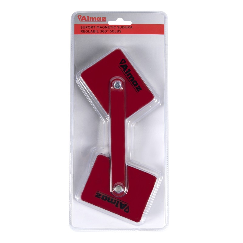 Suport sudura Almaz, magnetic, reglabil 360°, capacitate maxima ridicare 22.7 Kg
