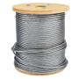 Tambur cablu otel zincat Micul Fermier, diametru 3mm, lungime 100m