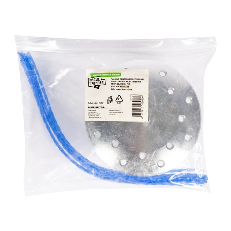 Tambur Micul Fermier M10*1.25 1F 2.4mm, Model 16 G02