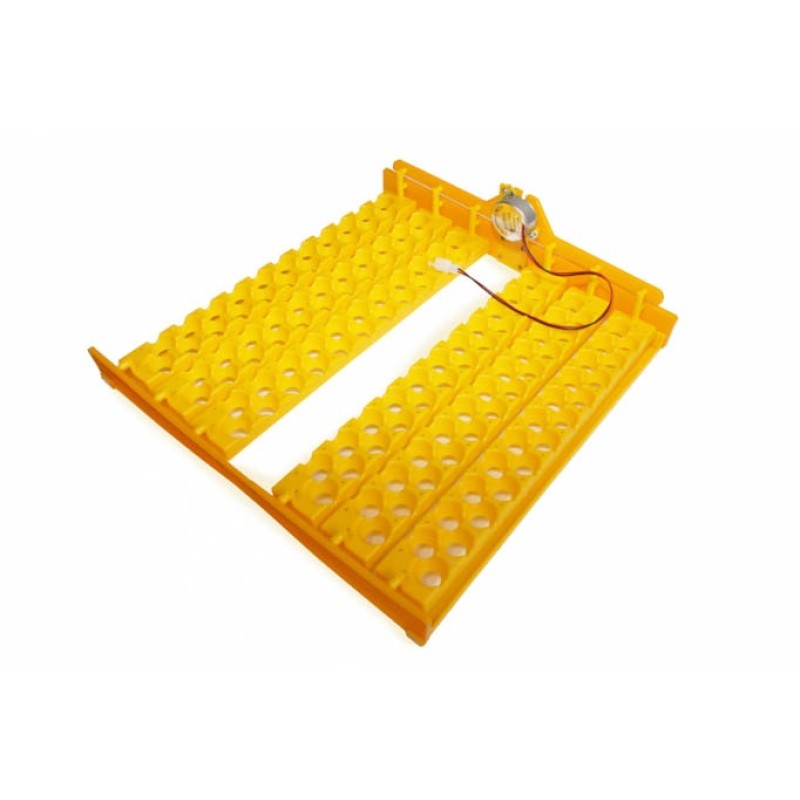 Tava pentru incubator cu motoras pentru 132oua de prepelita