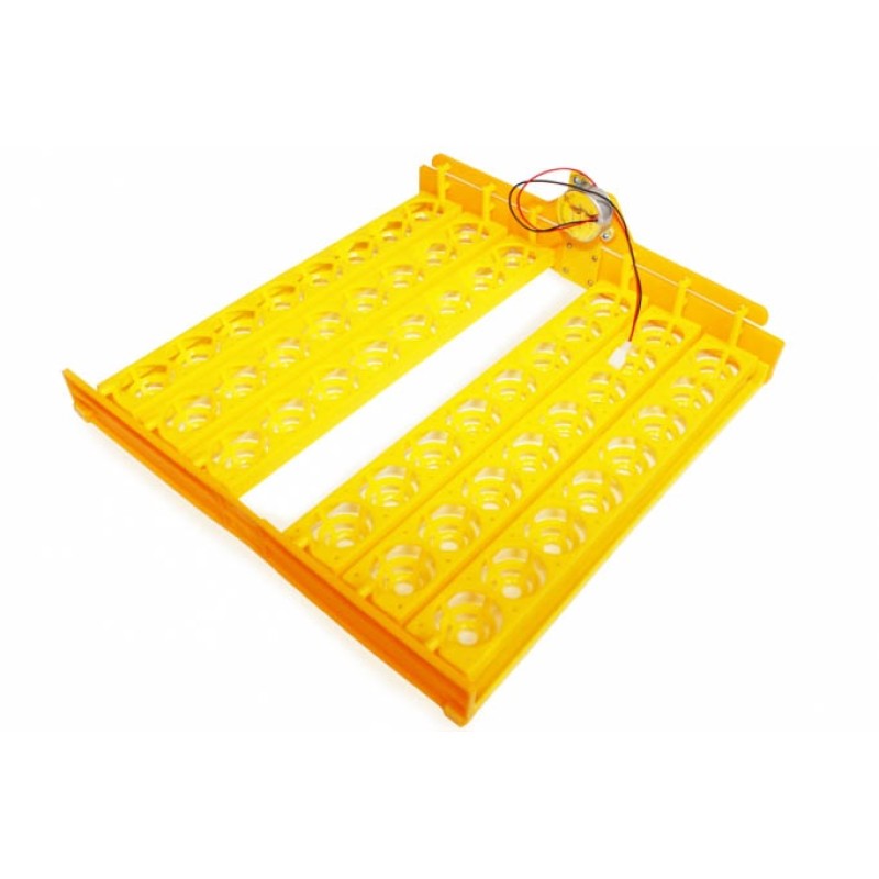 Tava pentru incubator cu motoras pentru 48oua de gaina