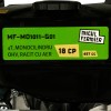 Tocator crengi Micul Fermier, motor benzina 18CP, diametru maxim de taiere Ø120mm, cu carlig de remorcare, pentru brichete