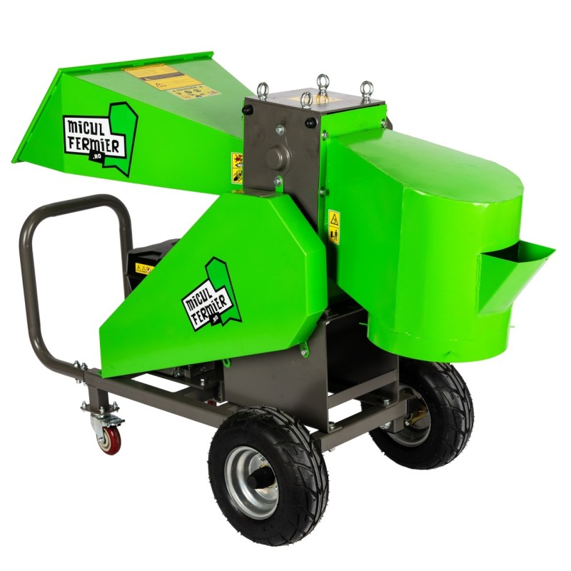 Tocator de crengi Micul Fermier, motor benzina 7CP, 80mm diametru maxim de taiere, pentru brichete