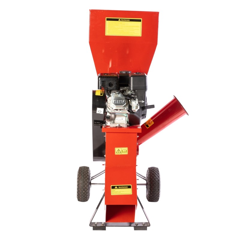 Tocator pentru crengi Micul Fermier, Ø76mm, motor benzina 6.5CP pentru rumegus