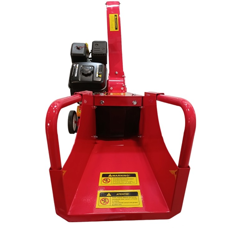 Tocator pentru crengi si vita de vie Micul Fermier, Ø50mm, motor benzina 7CP pentru rumegus