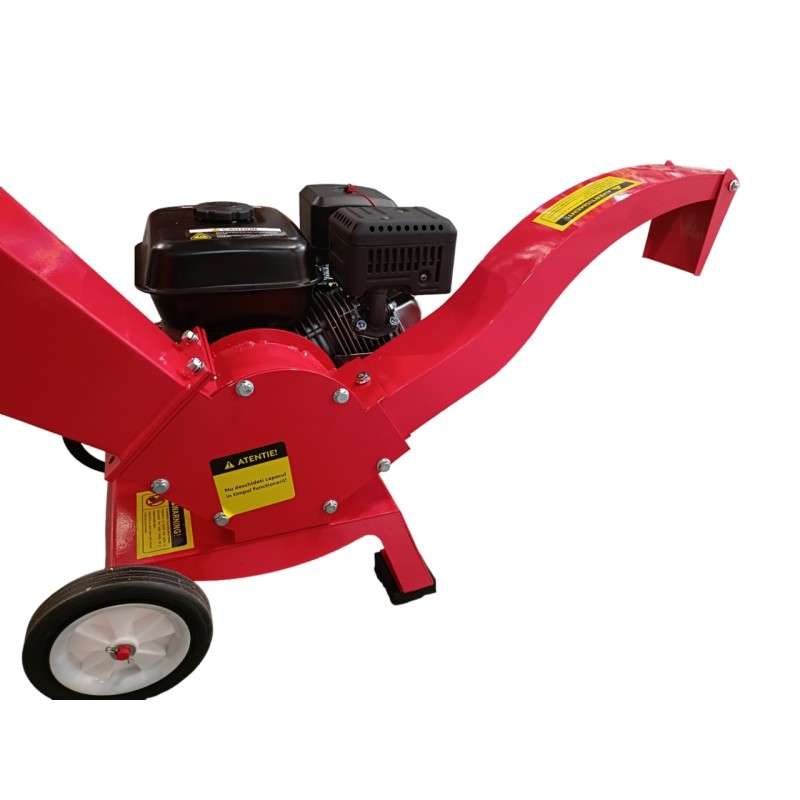 Tocator pentru crengi si vita de vie Micul Fermier, Ø50mm, motor benzina 7CP pentru rumegus
