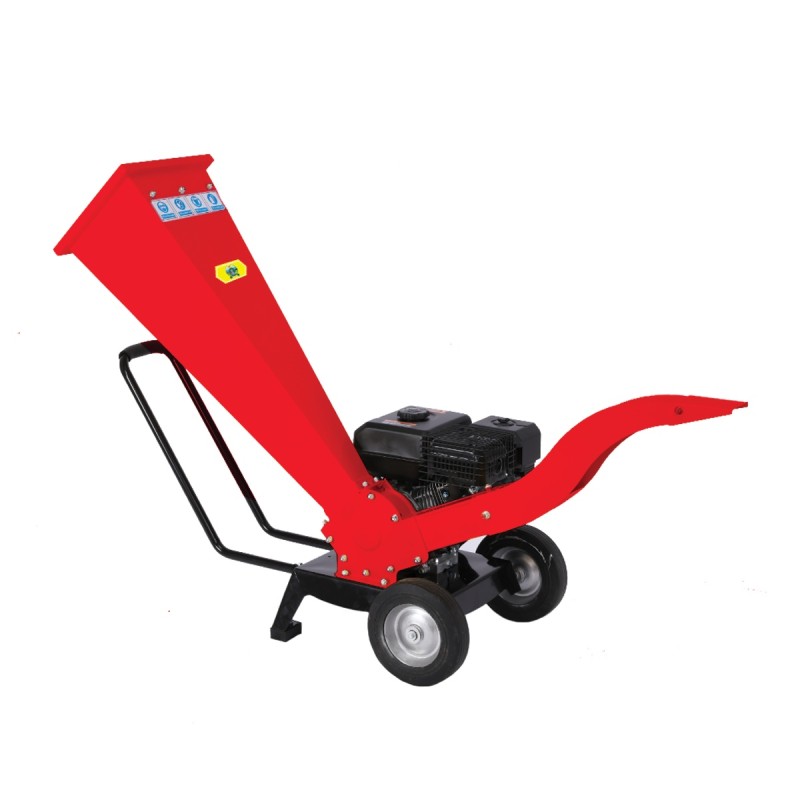 Tocator pentru crengi si vita de vie Micul Fermier, Ø60mm, motor benzina 7CP pentru rumegus