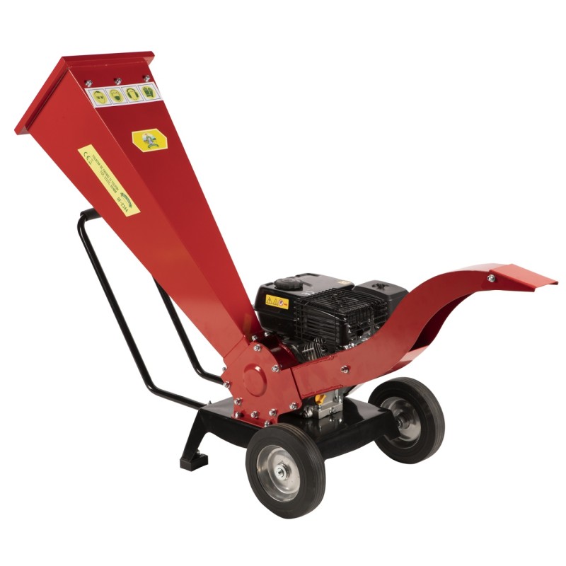 Tocator pentru crengi si vita de vie Micul Fermier, Ø60mm, motor benzina 7CP pentru rumegus