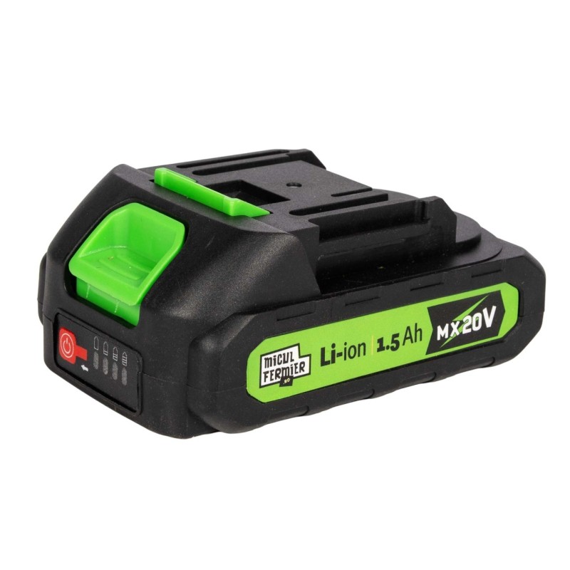 Trimmer (Motocoasa) electric Micul Fermier 20V, 2 acumulatori 1.5Ah