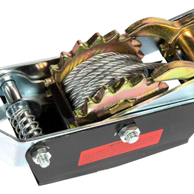 Troliu PRO 4T cu dinti dubli si carlige duble