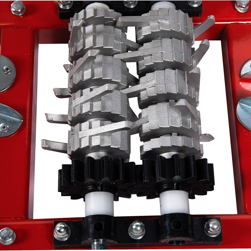 Zdrobitor manual de fructe cu role si cuva INOX