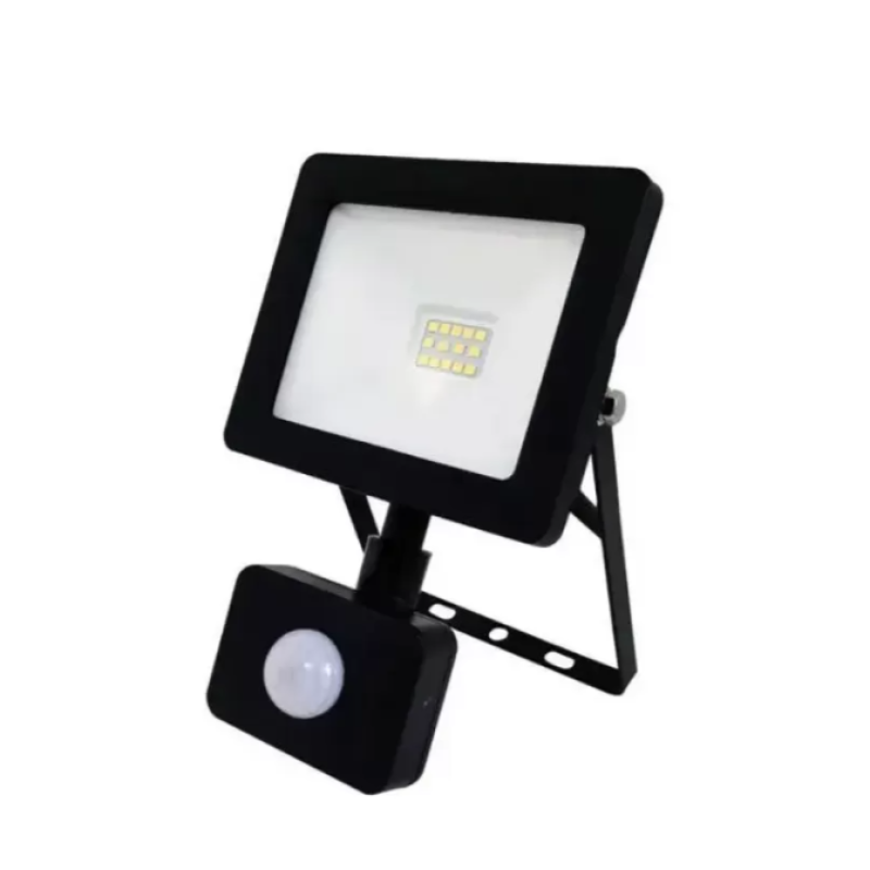 Proiector LED cu Senzor de Miscare, 10W, IP.65, 6000K
