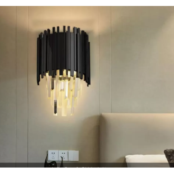 Aplica Rene 2x E14 Auriu Negru