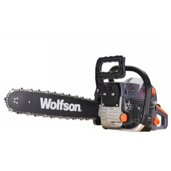 Drujba pe benzina WOLFSON STX-580, 2.6CP, 52CC, 2 lame + 2 lanturi + toporisca fibra Wolfson