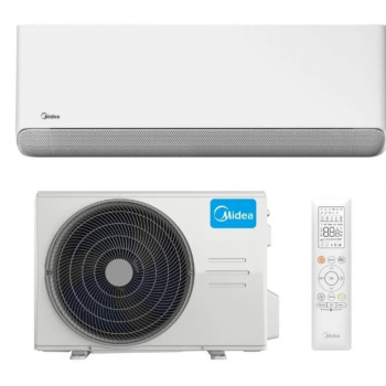 Aparat de aer conditionat Midea Breezeless E CB1-18HRFN8-CB1-18HFNX Inverter 18000 BTU, Wi-fi, TwinFlap, Cool Flash Plus, Heat Flash, tehnologie OTA, curatare cu sterilizare
