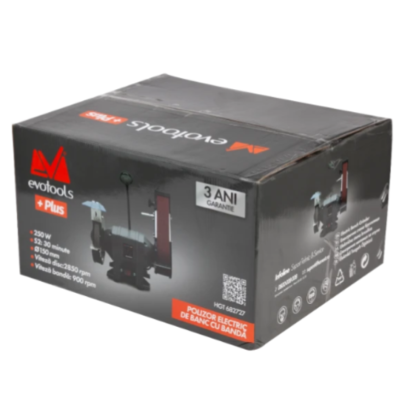 Polizor Electric de Banc cu Banda BG250 EvoTools +Plus