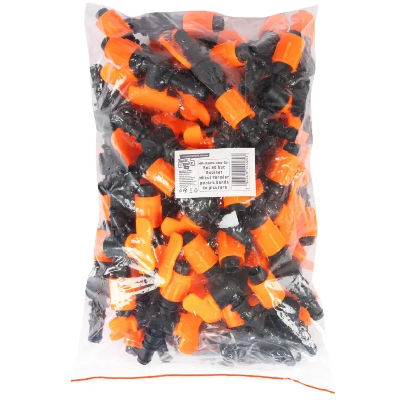 Set 50 buc robinet Micul Fermier pentru banda de picurare G01