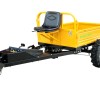 ProGARDEN Alpine RM500T Remorca cu tractiune G2, 500kg, 1 osie, prindere bolt pentru motocultor, roti profil agricol 6.00-12, 4 prezoane