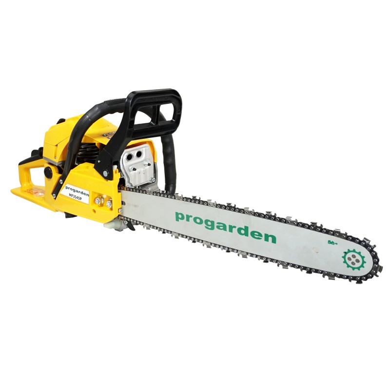 ProGARDEN MF3545P Motoferastrau 450mm, 3.4CP, benzina 2t, 55cmc + Capra taiat lemne + Cadou lama si lant
