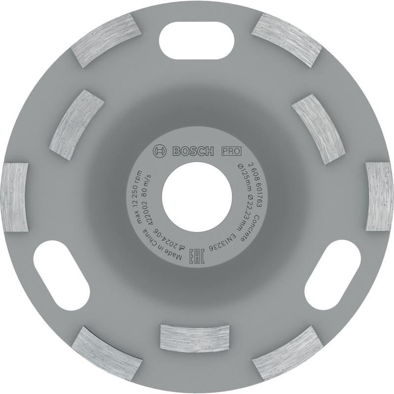 Bosch Disc diamantat abraziv oala Expert for Concrete 125x22.23x5mm