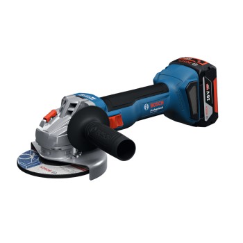 Bosch GWS 18V-8 Polizor unghiular 18V + 2 acumulatori 5Ah + incarcator