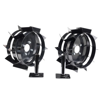 ProGARDEN Set 2 roti metalice 400x8 cu manicot 23mm