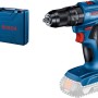 Bosch GSB 185-LI (Solo) Masina de gaurit cu percutie 50Nm, 18V + valiza profesionala, fara acumulator