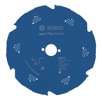 Bosch Panza ferastrau circular Expert for Fibre Cement 235x30x2.2, 6T