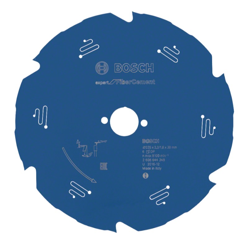 Bosch Panza ferastrau circular Expert for Fibre Cement 235x30x2.2, 6T