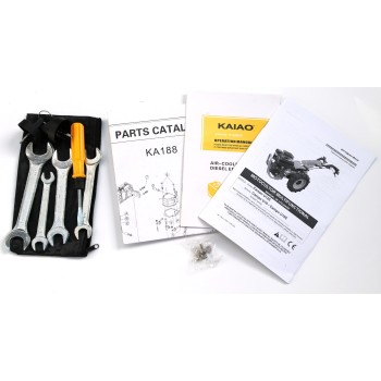 Progarden Motocositoare multifunctionala Campo U12E/BC120M 12CP, diesel, 120cm, 2 lame mobile, inclinare lama