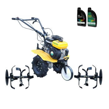 ProGARDEN Pachet Campo 703 Motocultor 7CP + 2L Ulei