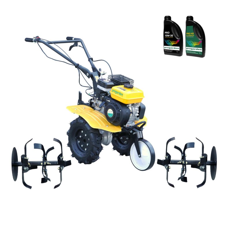 ProGARDEN Pachet Campo 703 Motocultor 7CP + 2L Ulei