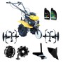 ProGARDEN Pachet Campo 703 Motocultor 7CP+ Plug simplu + Plug bilonat/rarita + 2 roti metalice 350x6 + 2L Ulei