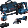 Bosch SET COMBI 18V GSR18V-45 + GWS18V-8 + GBH18V-22 + 3x GBA 18V, 4.0Ah + GAL18