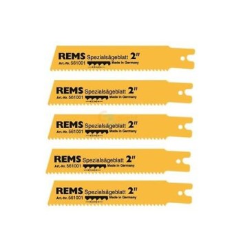 REMS Pachet special de 5 lame de fierastrau 2"/140-3.2 pentru REMS Cat VE, Tiger/VE/SR, Akku-Cat 22 V VE 561001