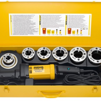 REMS Filiera electrica Amigo 2 Compact Set R1/2-1 1/4 R 1/2-3/4-1-1 1/4" 540023