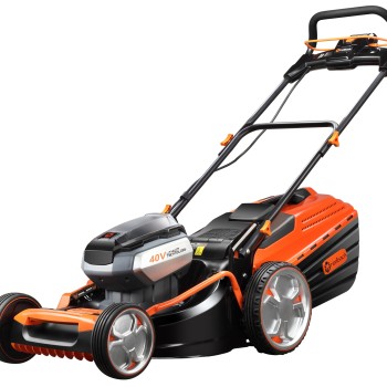 Redback E148C Masina de tuns gazon acumulatori 40V, 470mm, 60L, reglaj central, solo