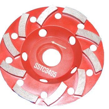 Tudee 125x22.2mm, Disc diamantat slefuire beton dur