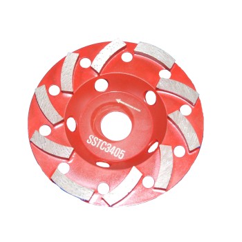 Tudee 125x22.2mm, Disc diamantat slefuire beton dur