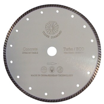 Tudee 115x22.2mm, Disc diamantat debitare beton dur