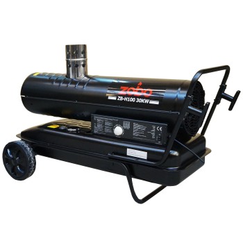 Zobo ZB-H100 Tun de aer cald, ardere indirecta, 30kW, 230V, 200mp
