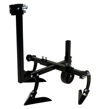 ProGARDEN PRO-PRS20-45 prasitoare cu roata limitatoare adancime pentru motocultor, 20cm distanta intre randuri, tija 45cm